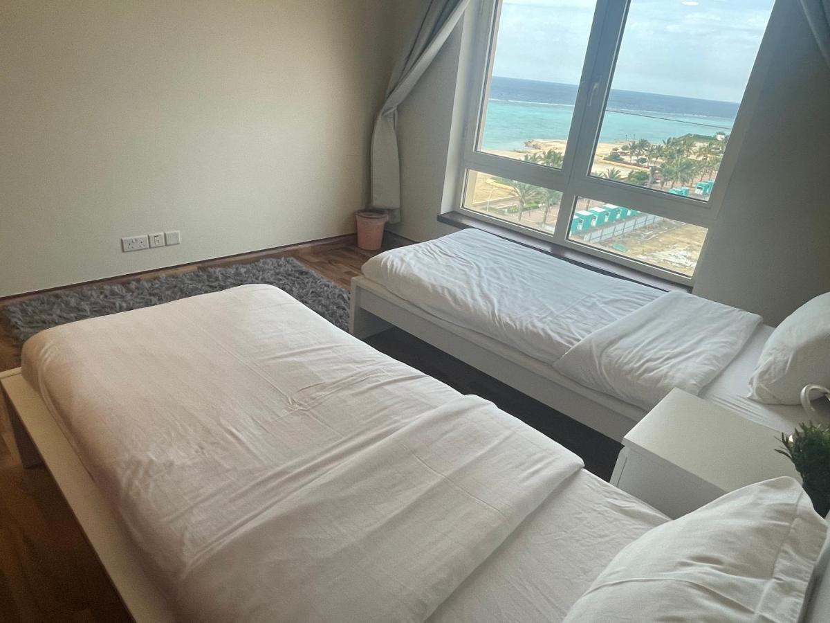 سمكه بيتش 4 غرف أبراج الشاطئ اطلاله على البحر مباشره عوائل فقط Apartemen King Abdullah Economic City